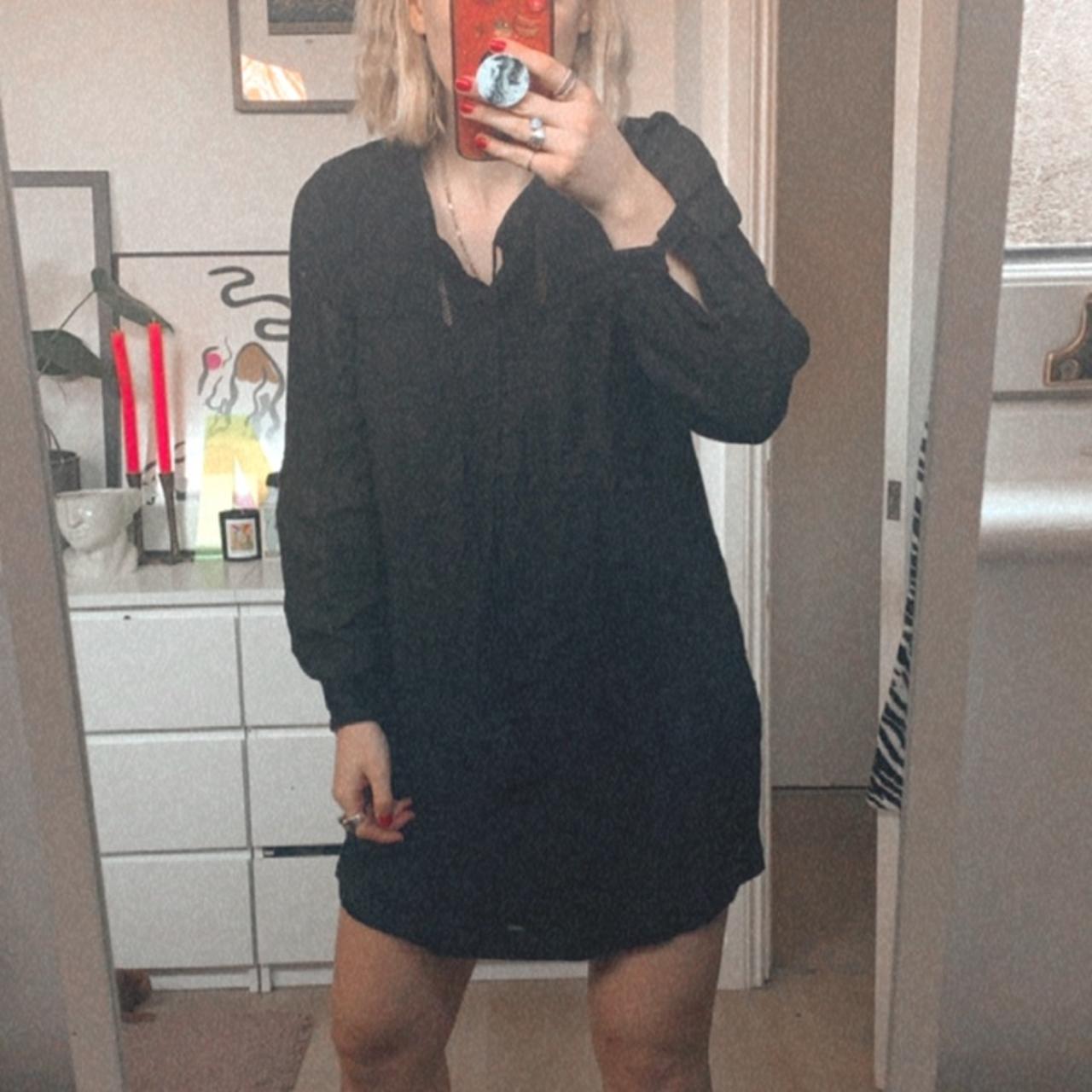 Lovely black tunic or dress in soft flowy