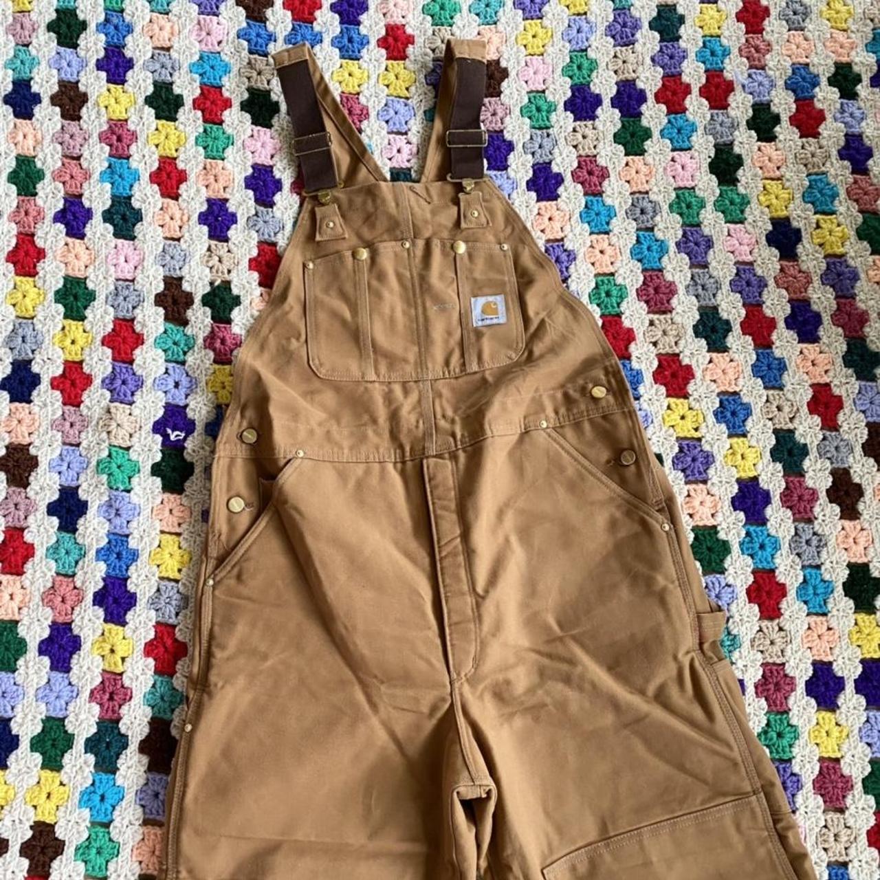 Carhartt carpenter outlet overalls