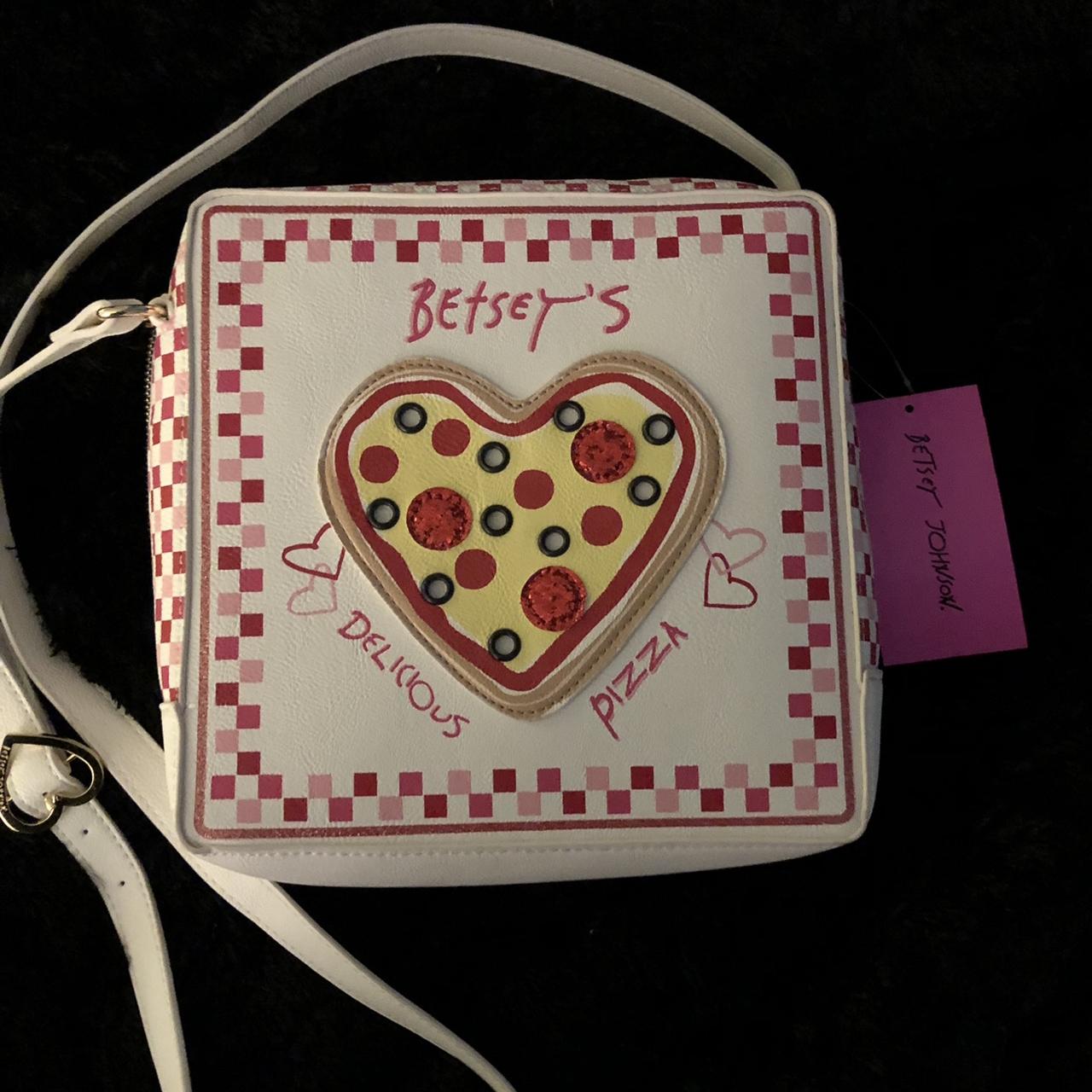 Betsey johnson pizza discount purse