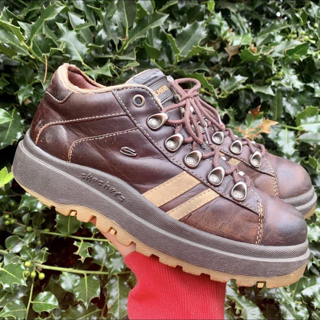 skechers jammers throwback brown