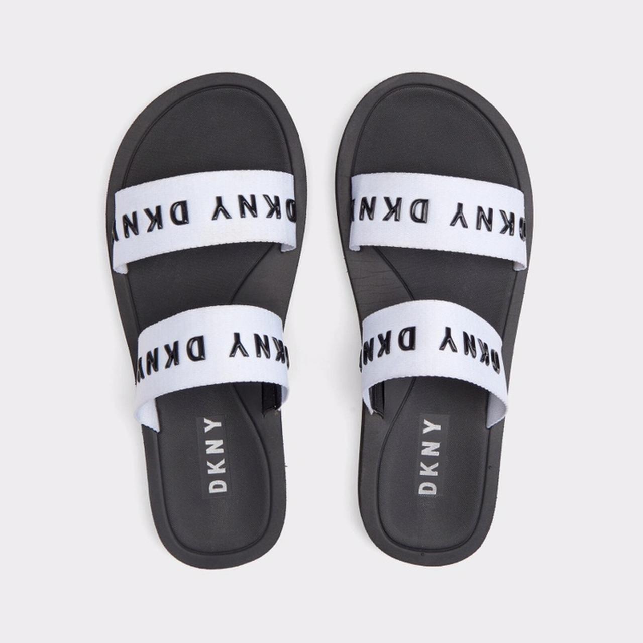 Dkny millie discount logo slides