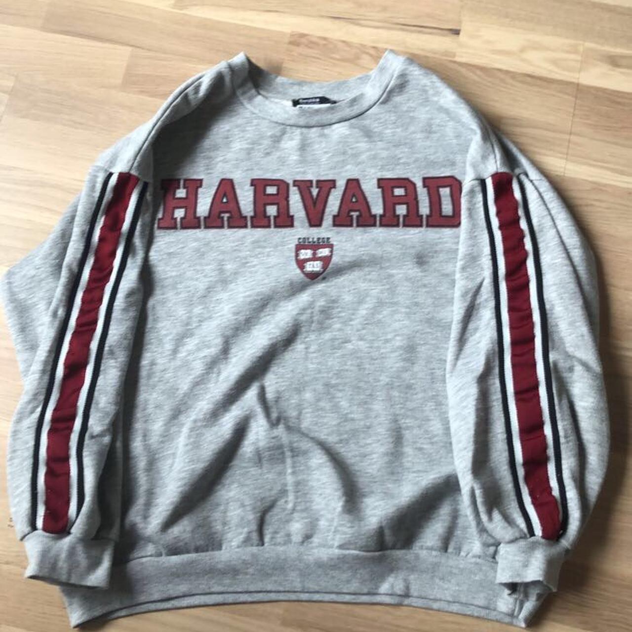 Cute oversized bershka Harvard collection Size. Depop