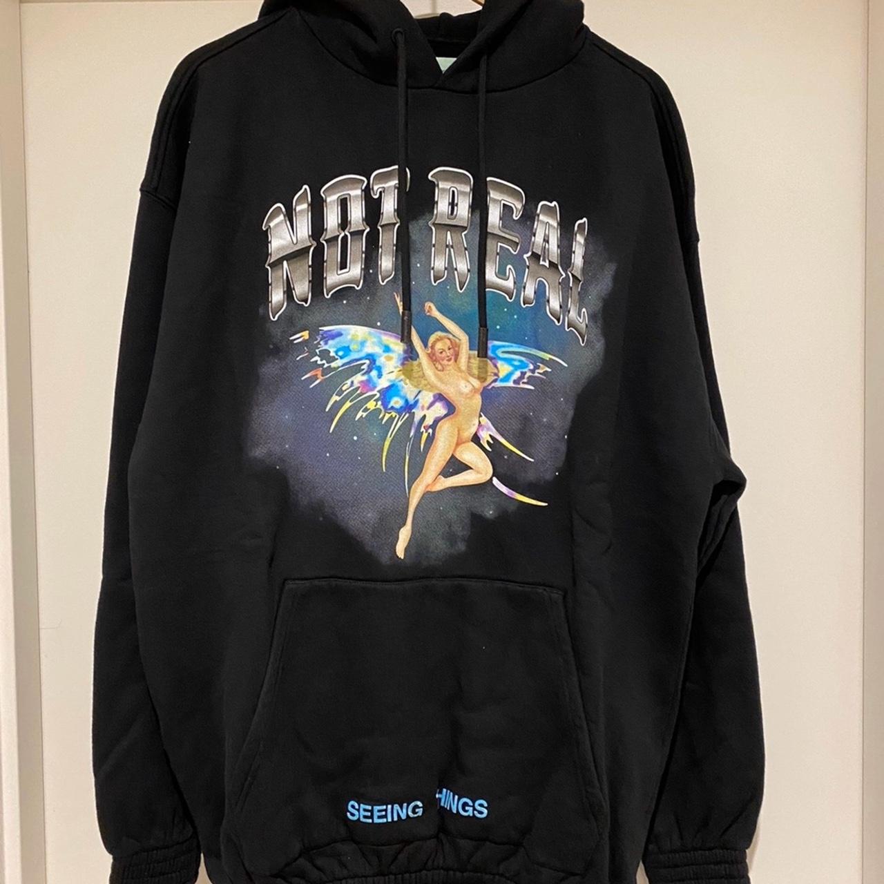 Off white not 2025 real angel hoodie