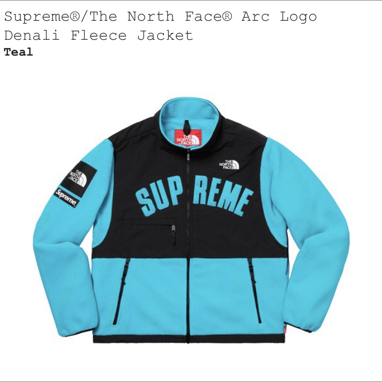 Supreme x hotsell tnf ss19