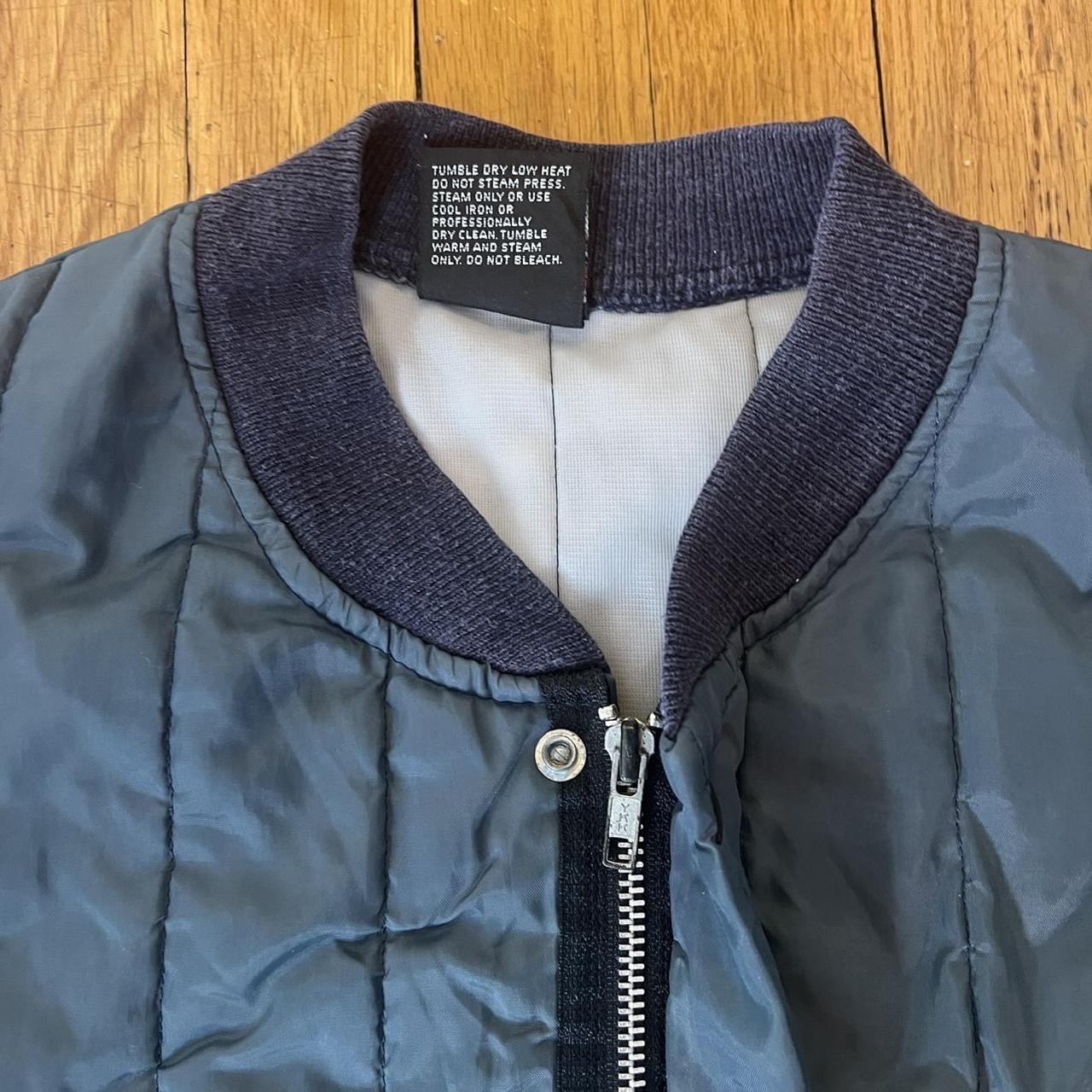 Vintage Sears Thinsulate 3M Quilted Bomber Jacket... - Depop