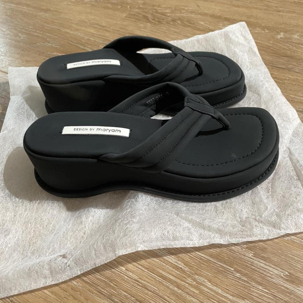 maryam platform flip flops