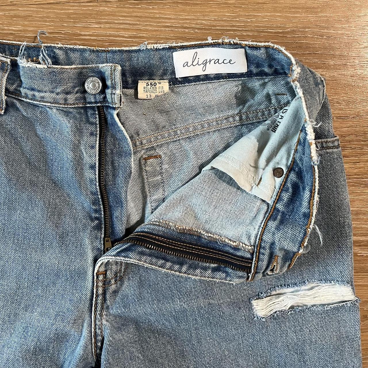 Vintage custom Levi’s Fits a size 27/28 From... Depop