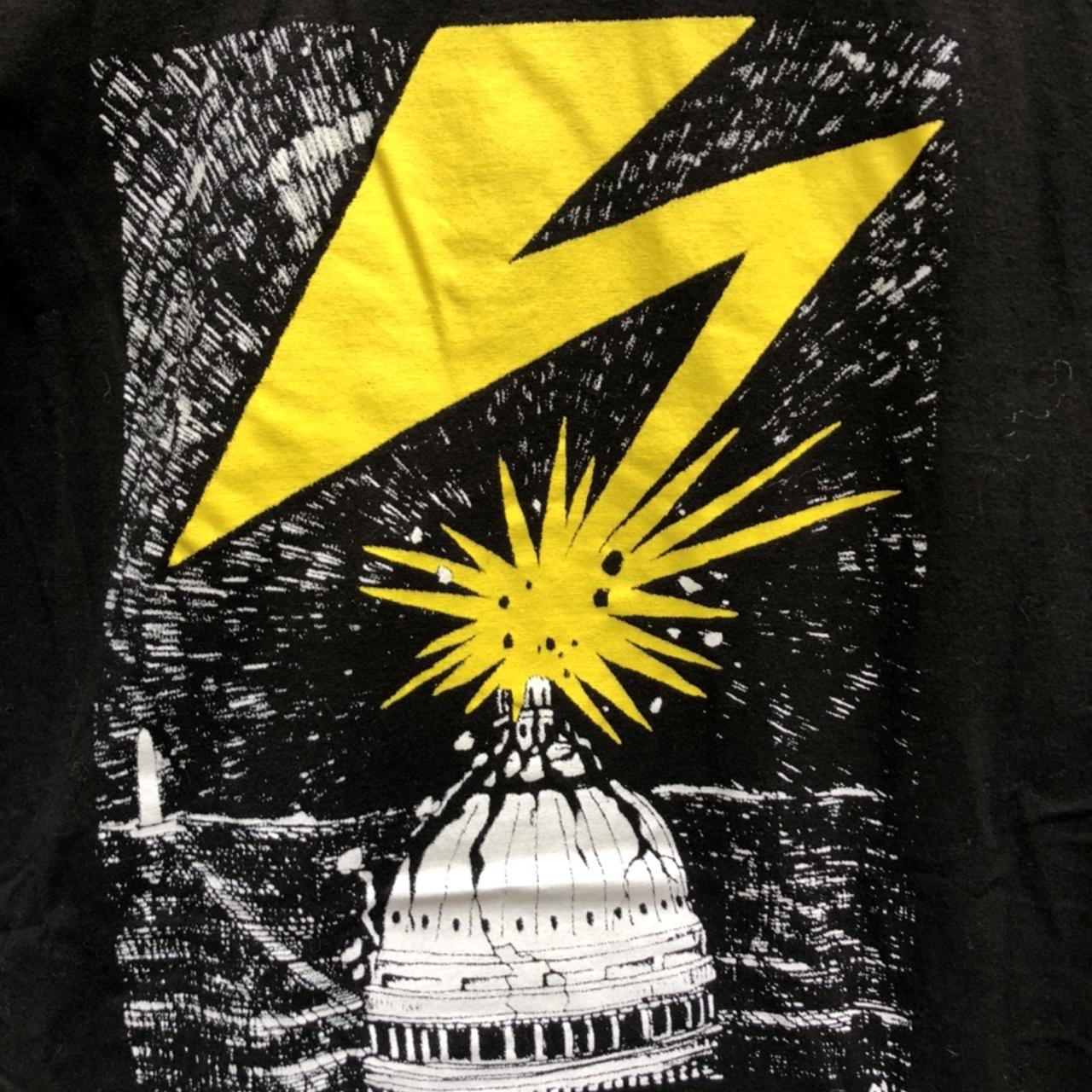 Obey x Bad Brains collab “Banned in DC” shirt size