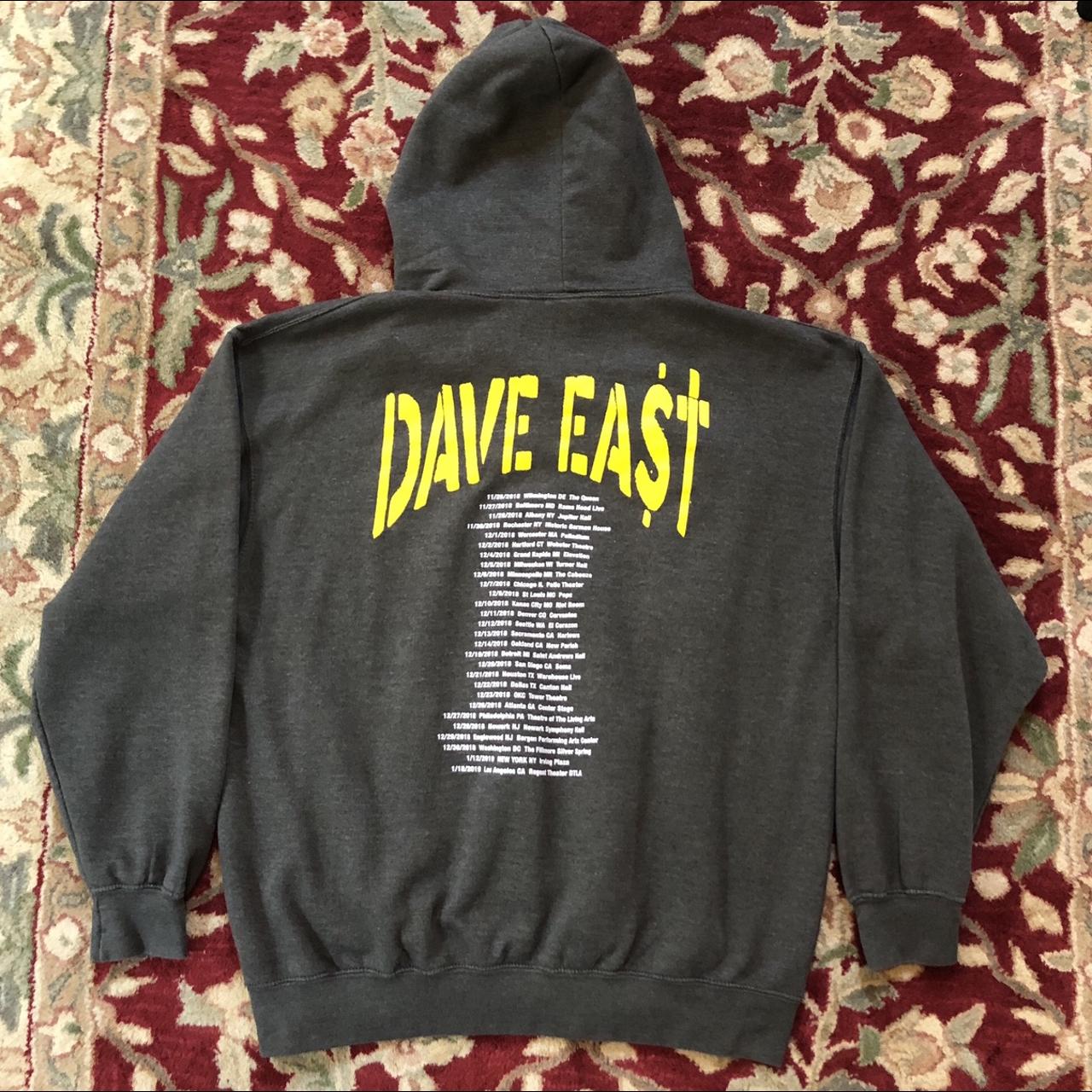 Just dropped from 45. Dave East 2018 tour hoodie