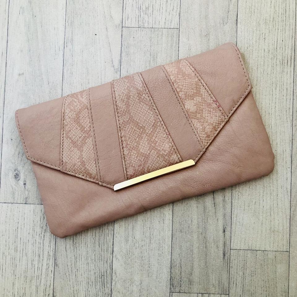 New look nude clutch on sale bag