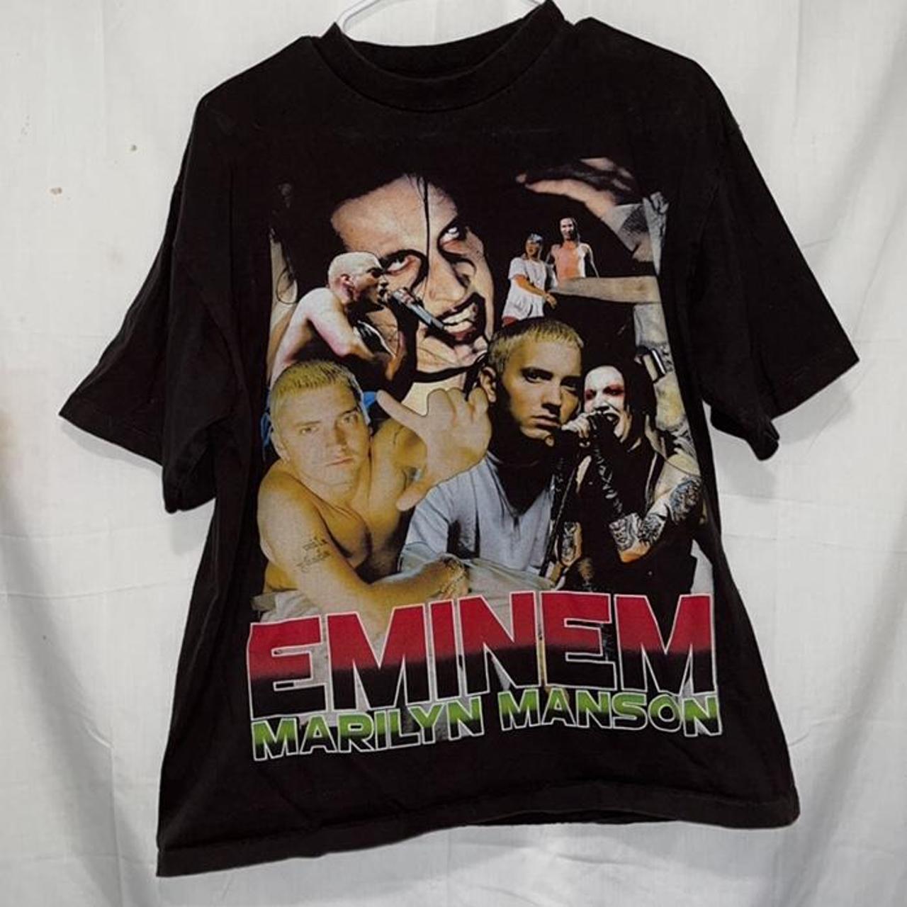 からのデザ MARILYN MANSON/bootleg/TEE pmRLT-m84019258995 トップス