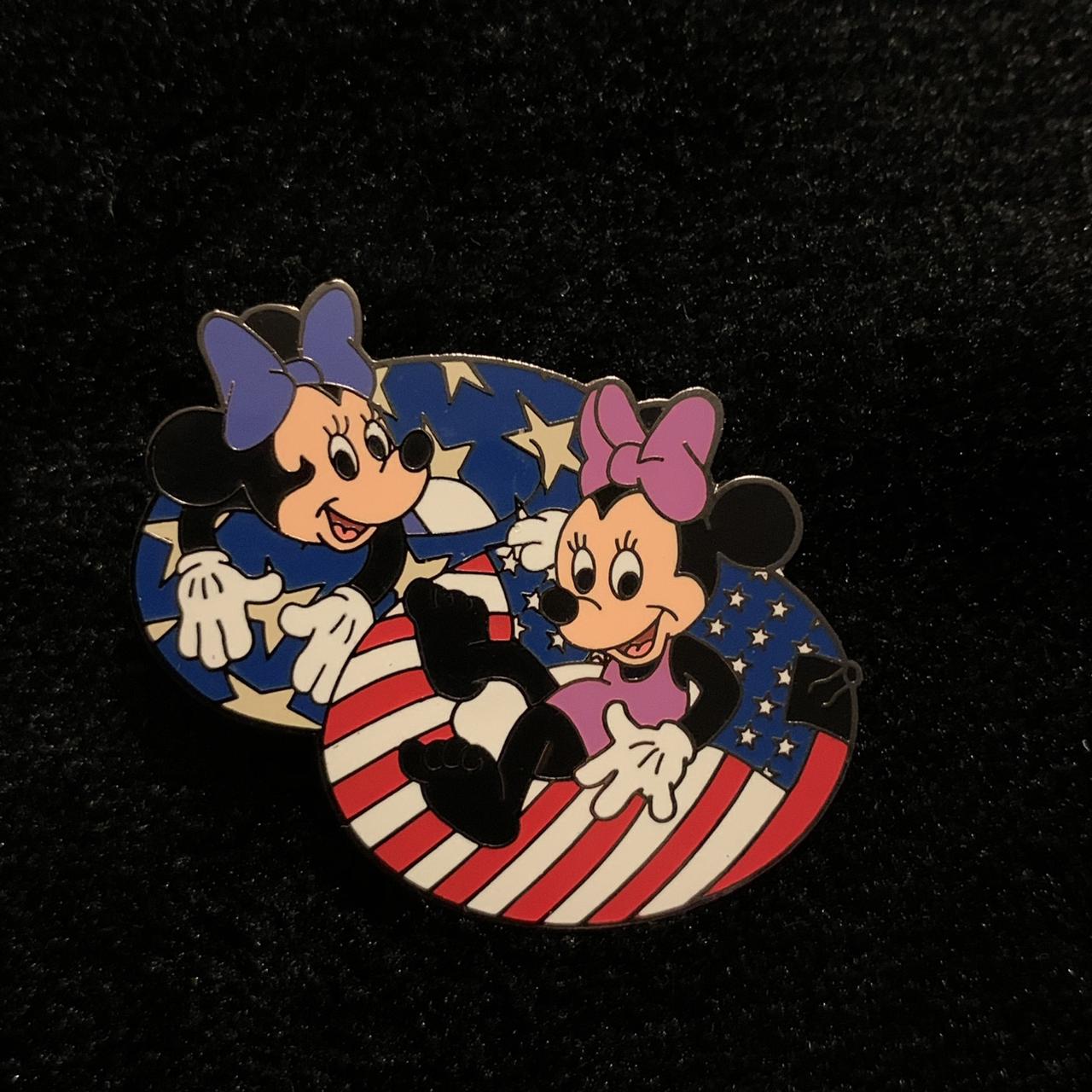 Minnie’s nieces USA Disney pin Melody and Millie Depop