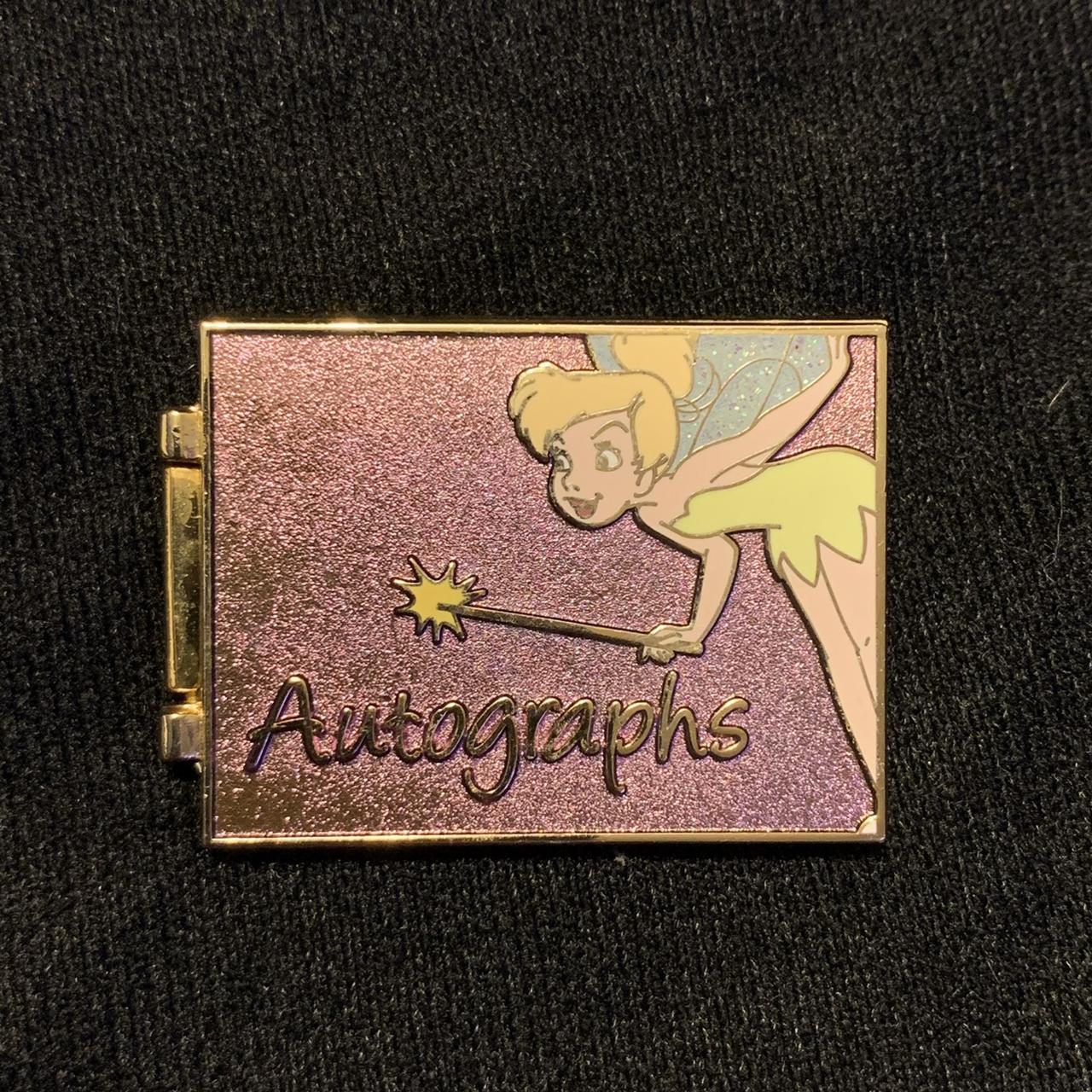 Tinkerbell Autograph Book Pin ⭐️ Mickeys Pin Odyssey Depop