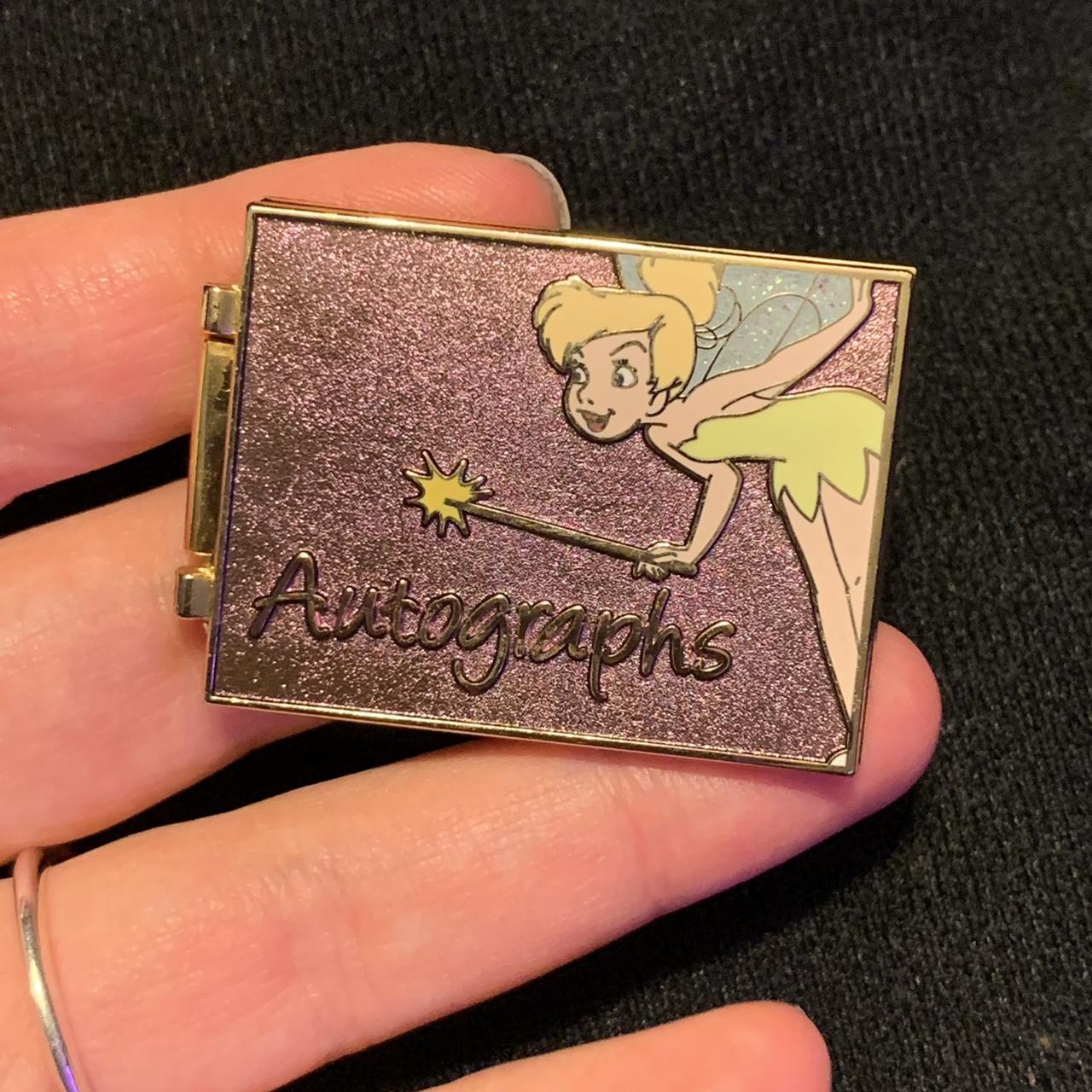 Tinkerbell Autograph Book Pin ⭐️ Mickeys Pin Odyssey Depop