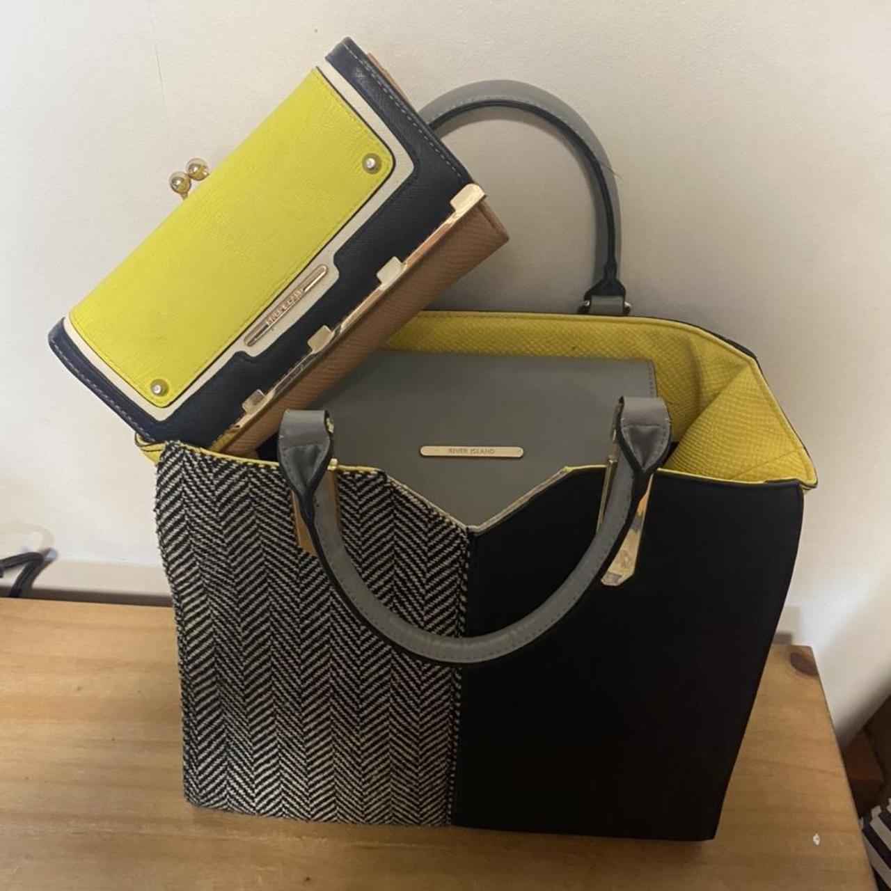 River Island Matching Bag & Purse Used a Few Times... Depop