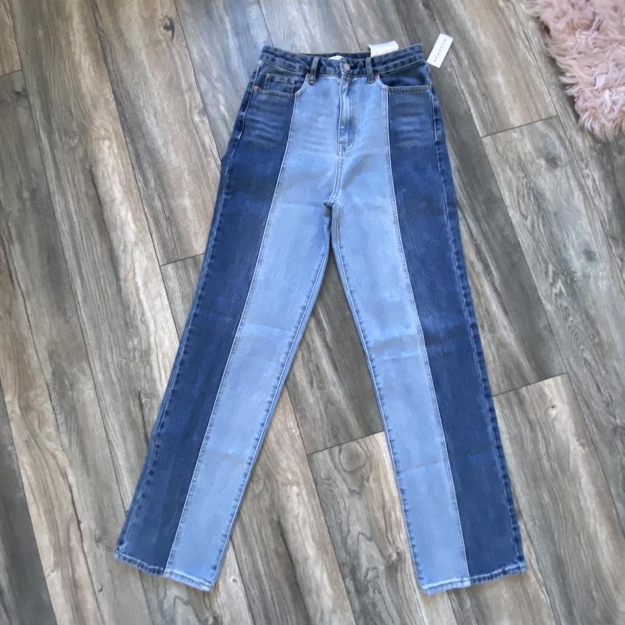 eco two tone 90's boyfriend jean