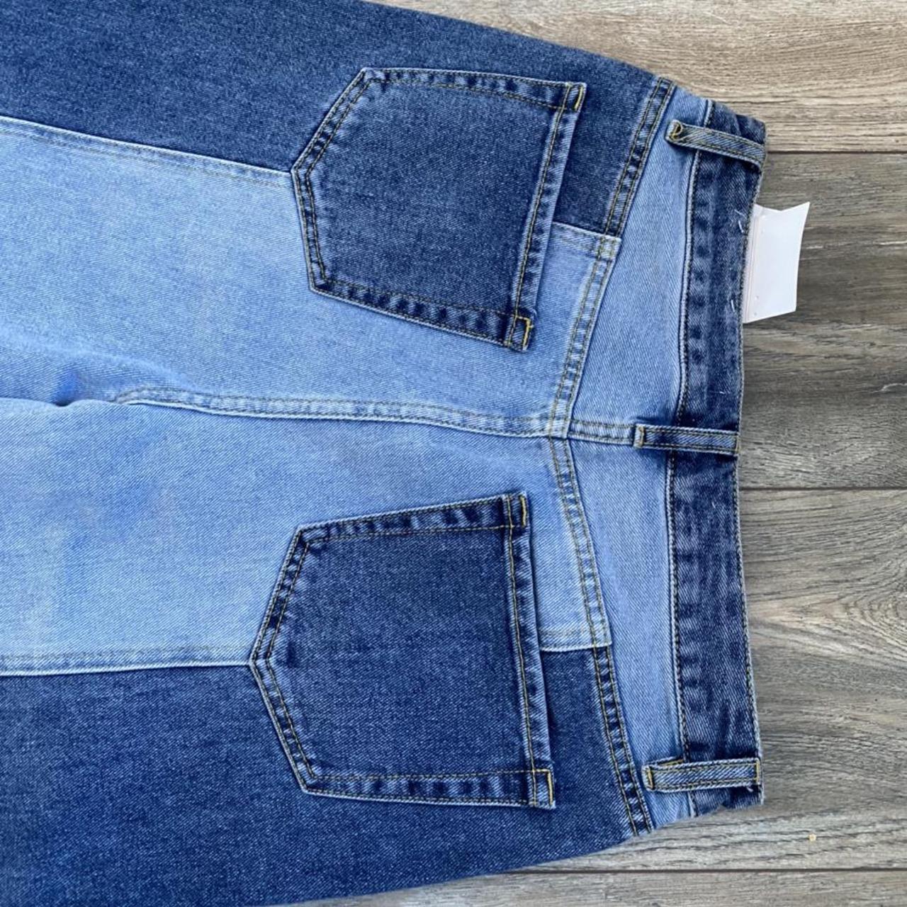 eco two tone 90's boyfriend jean