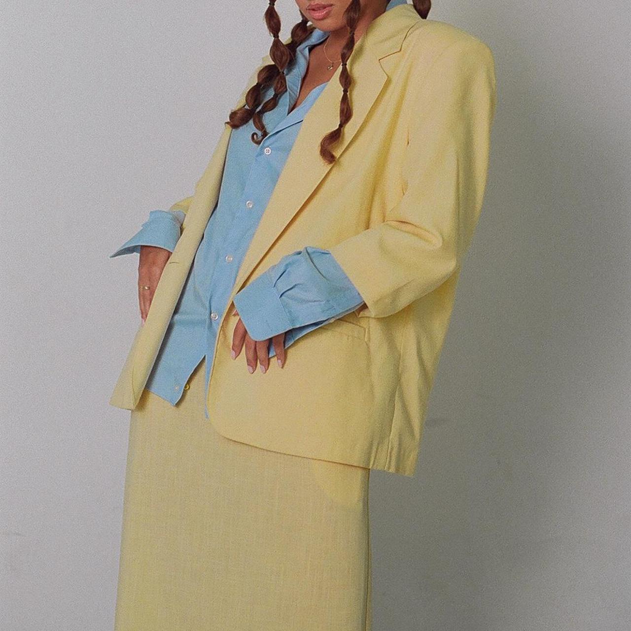Women's Yellow Suit Depop