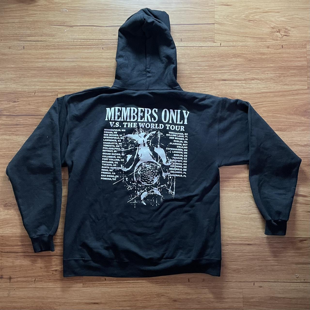 Members only online hoodie