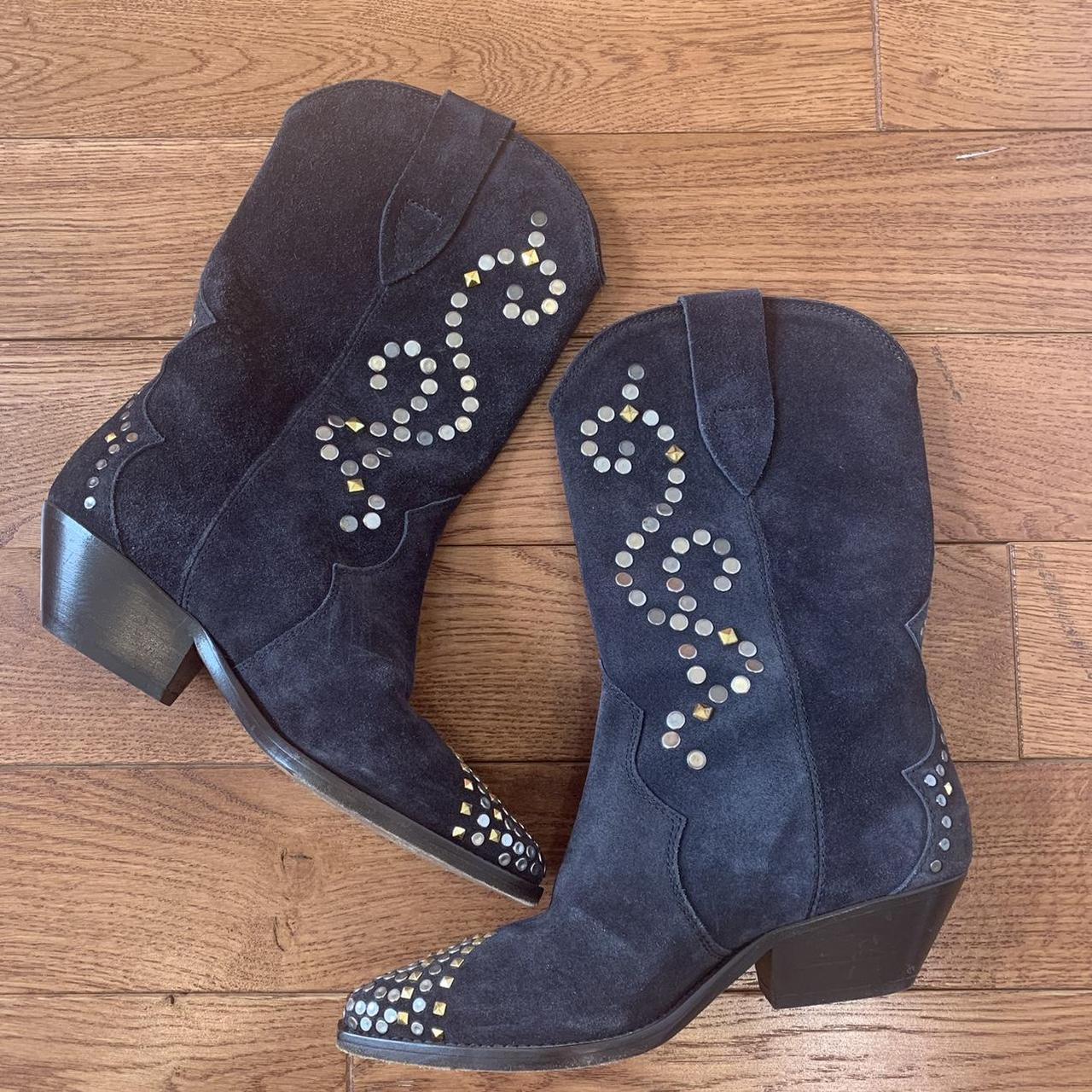 Isabel marant boots on sale studded