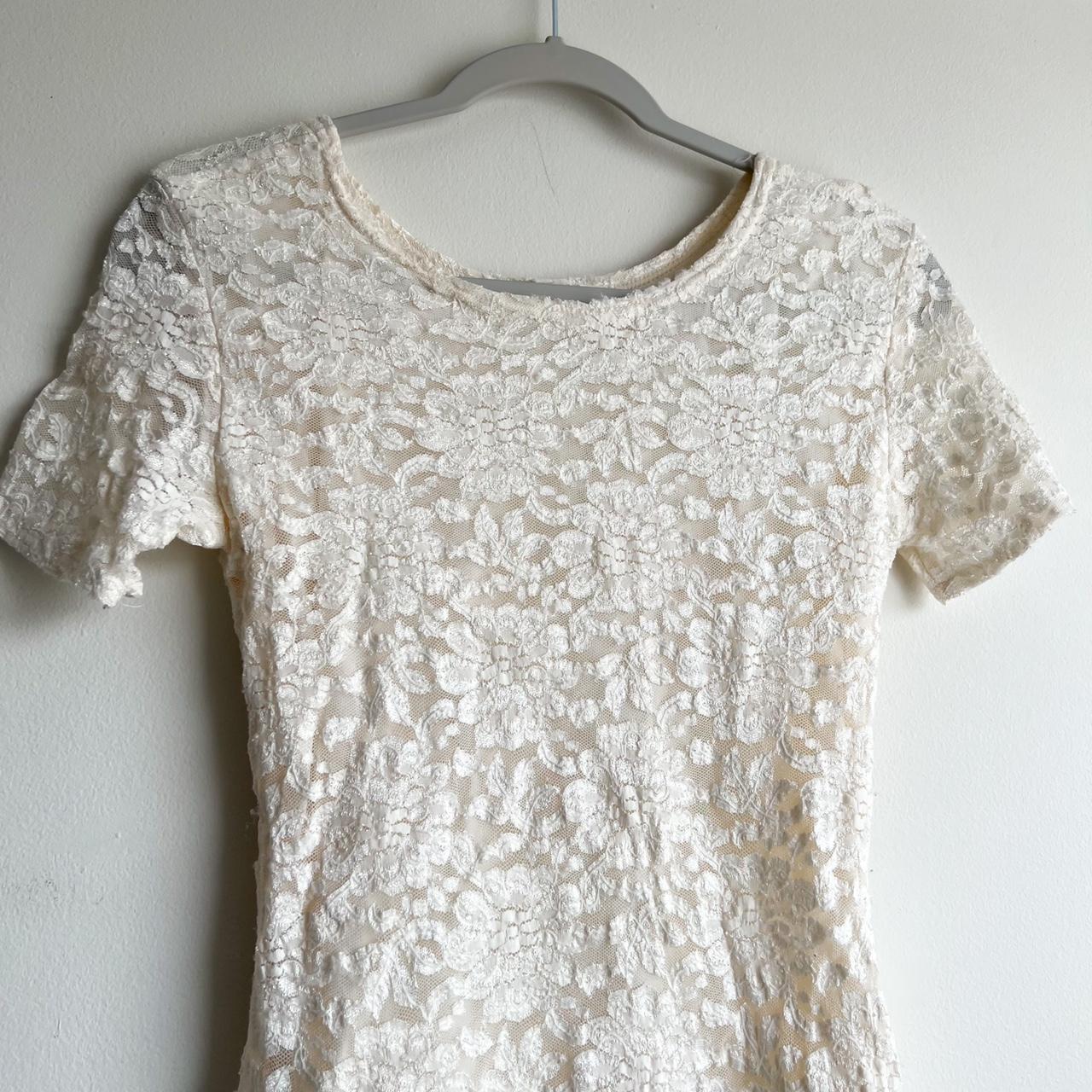 Product Image 3 - Vintage renaissance white lace short