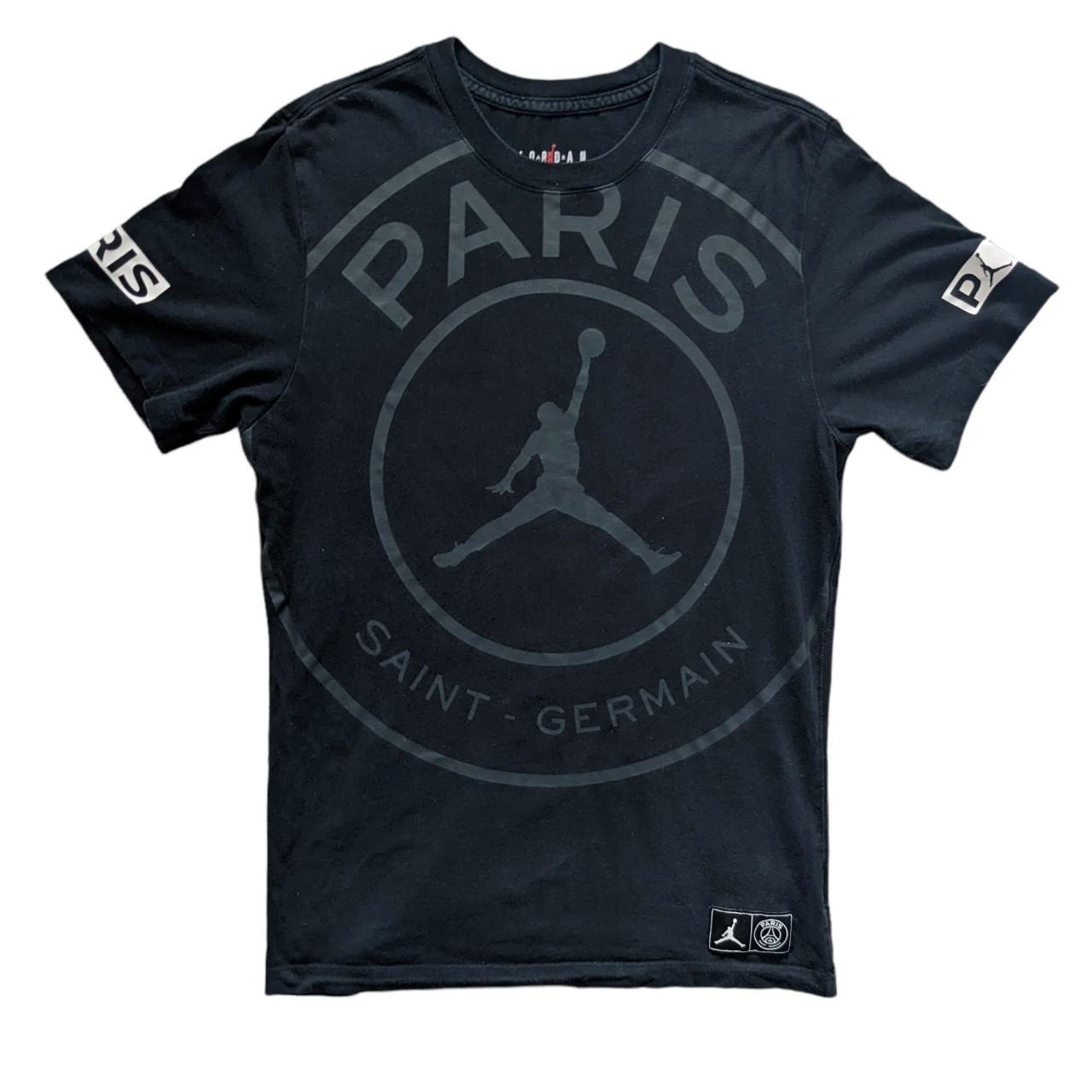 Nike Jordan X Psg Paris Saint Germain Logo T Shirt Depop