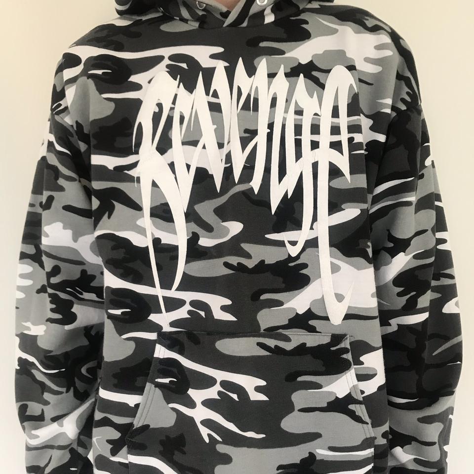 Camo cheap revenge hoodie