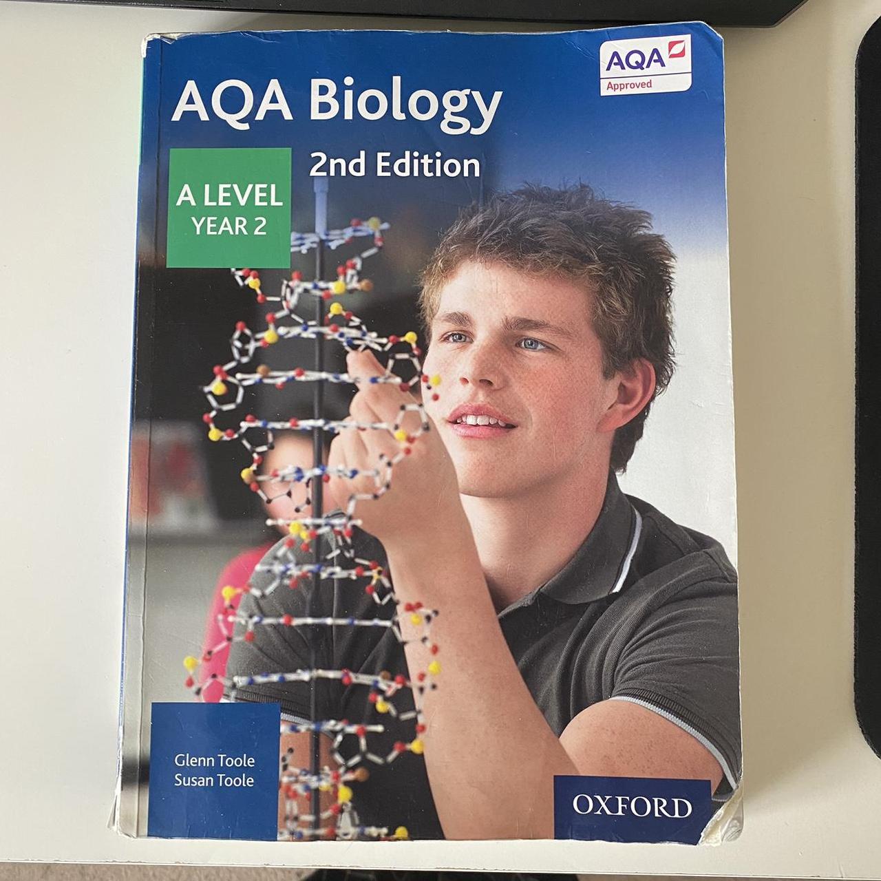 AQA A level Biology year two textbook... - Depop