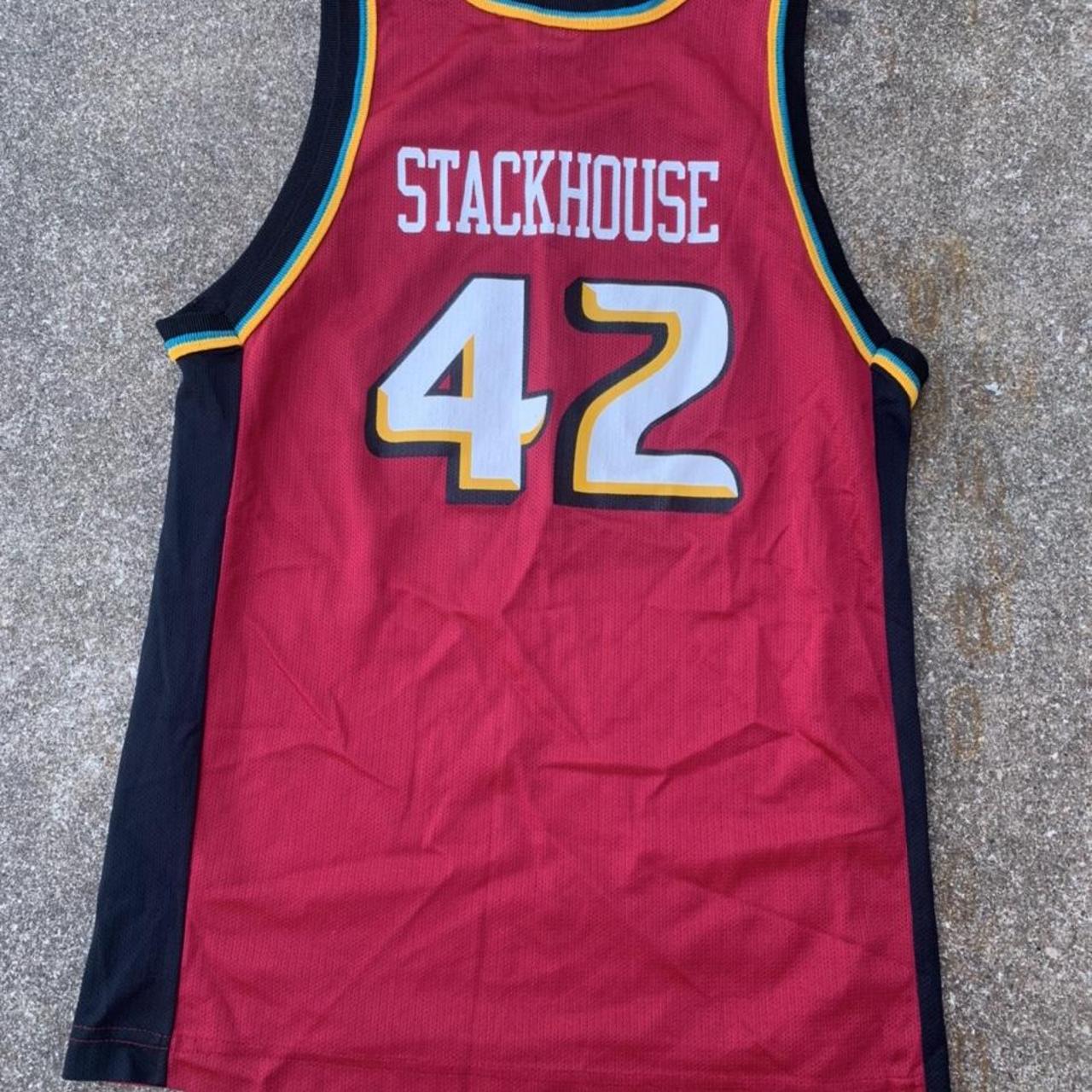 Jerry stackhouse hot sale pistons jersey