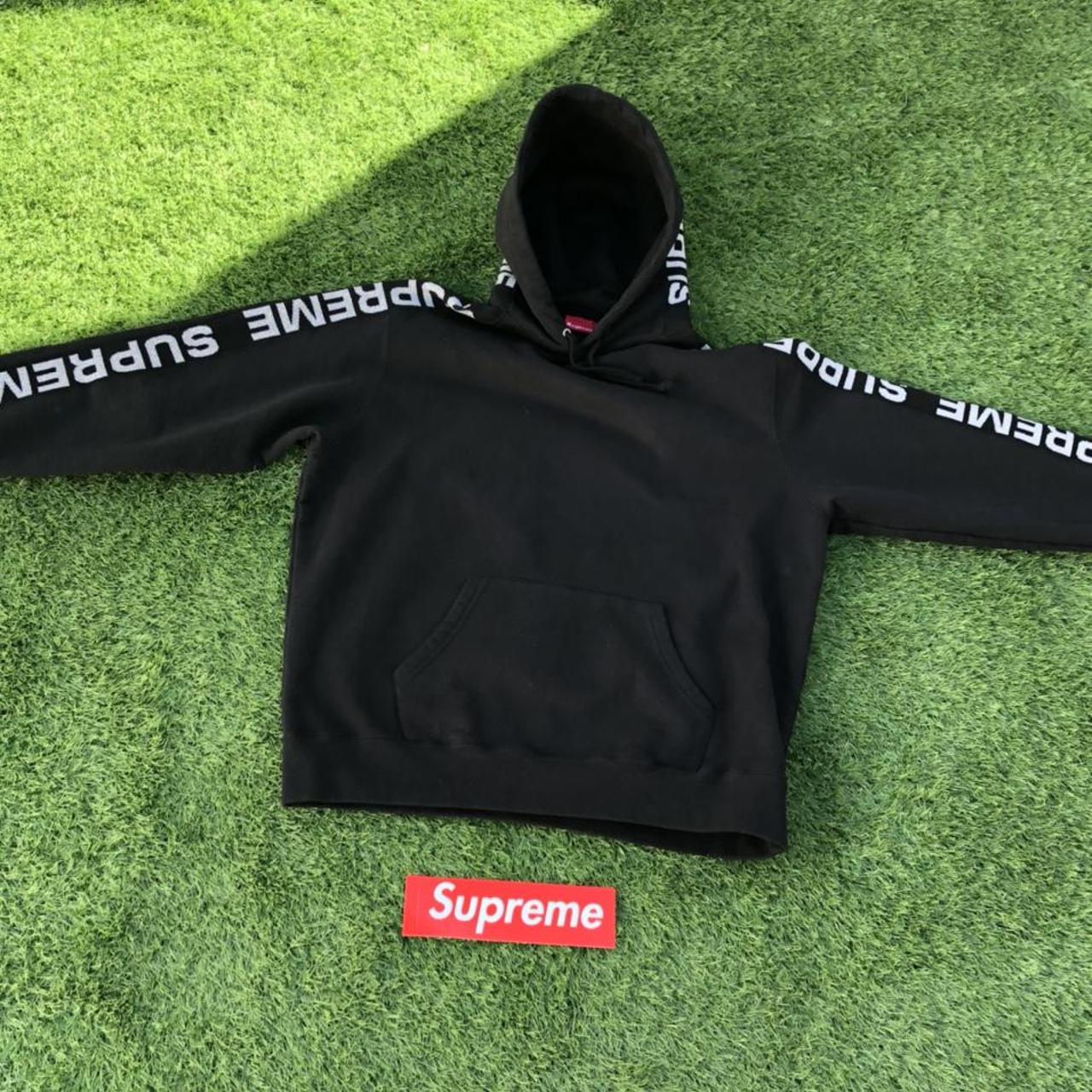 Supreme metallic hot sale rib hoodie