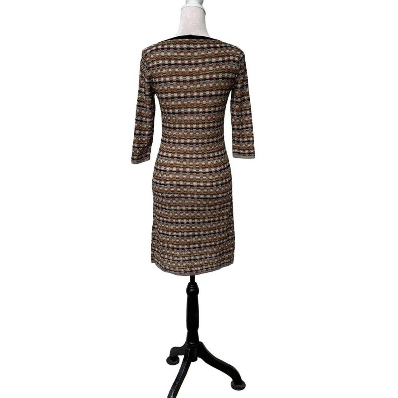 Product Image 4 - MISSONI 3/4 sleeve brown gold