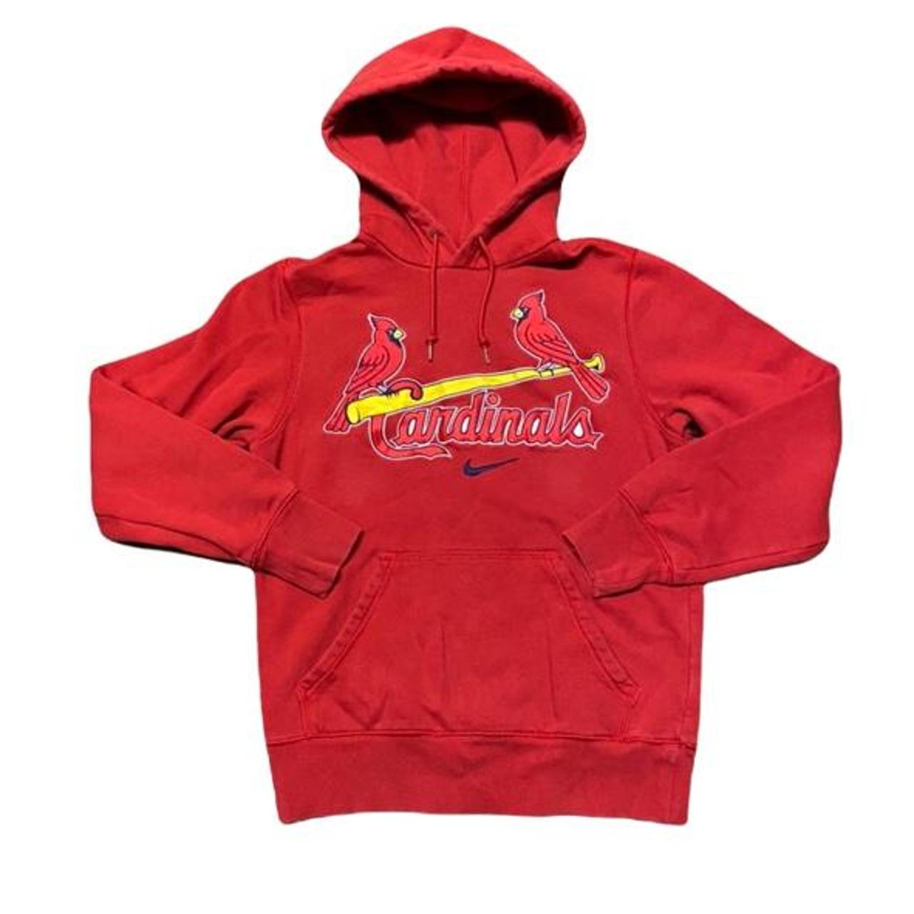 Vintage St Louis Cardinals Sweatshirt Embroidery Spell Out MLB 