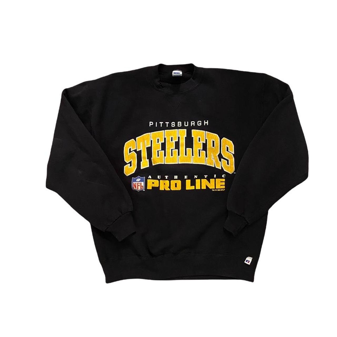 Vintage Pittsburgh Steelers Crewneck. Good - Depop