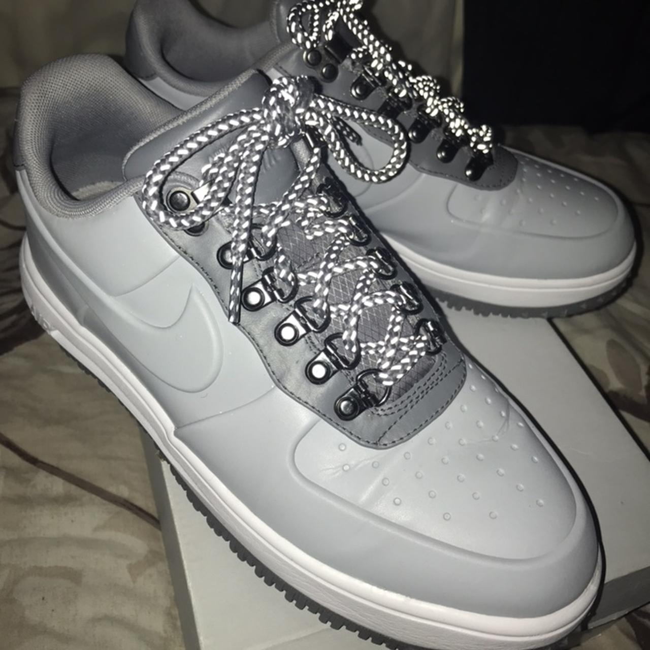 af1 reflective laces