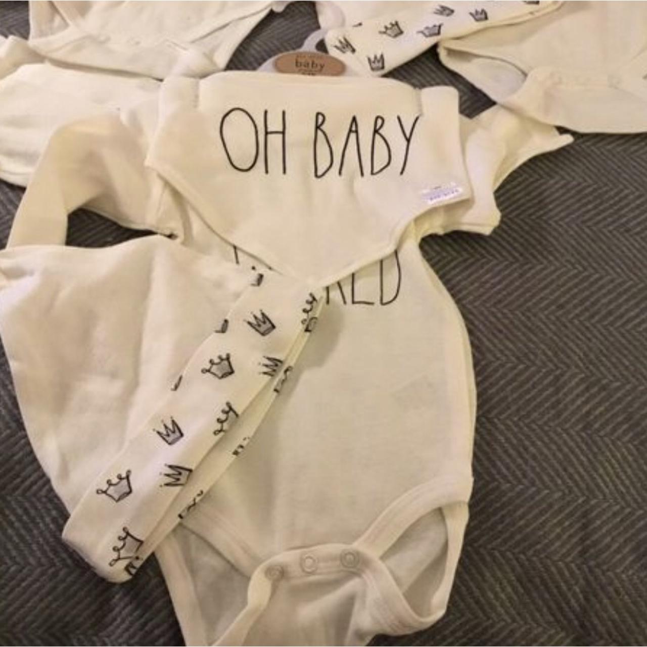 New Rae Dunn Baby Onesie For baby boy or