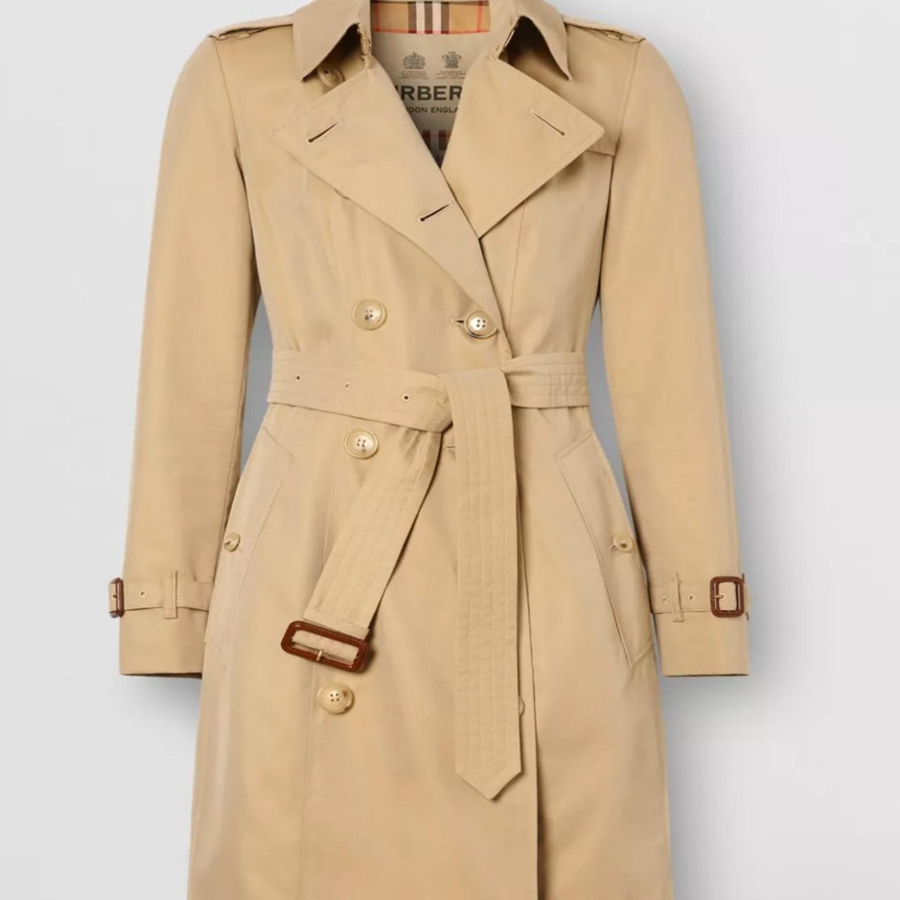 burberry trench coat depop