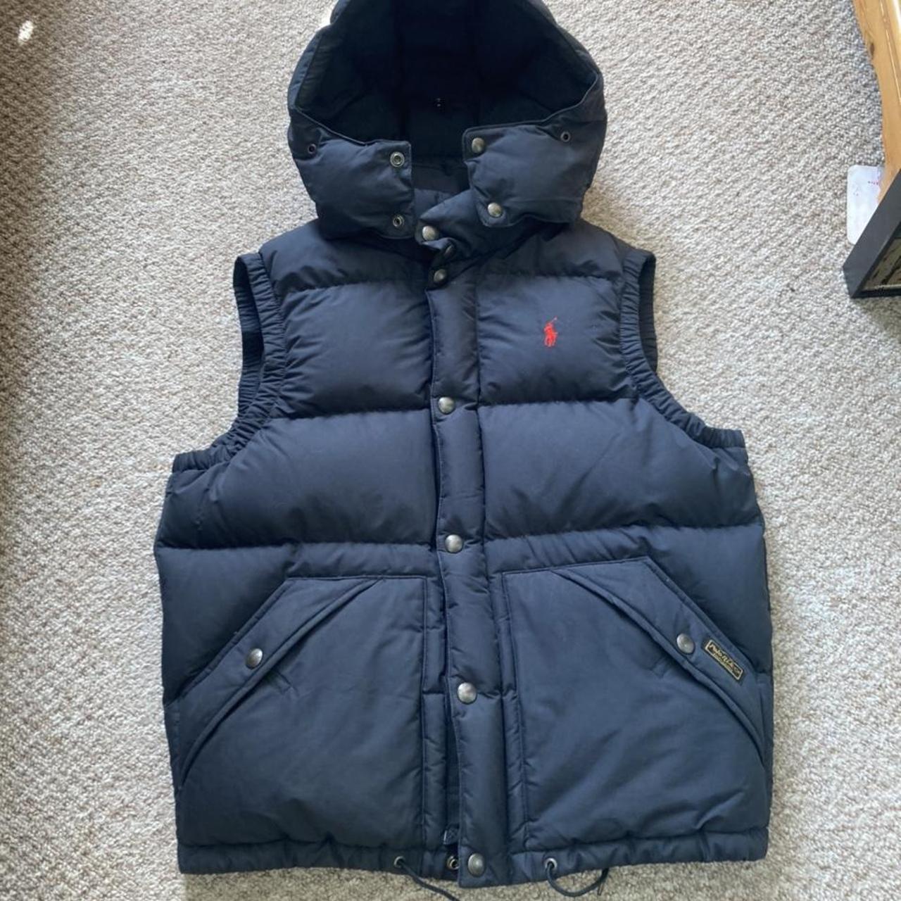 ralph lauren body warmer hood