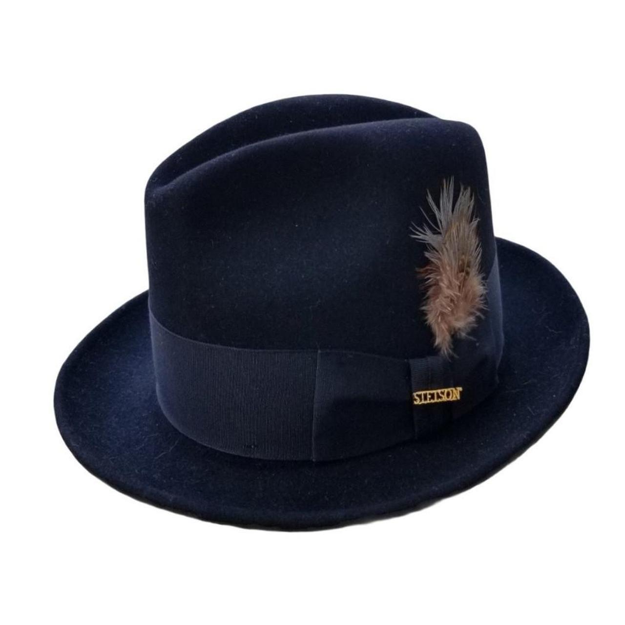 Royal Stetson Hat With Feather Very Flashy Fashion... - Depop