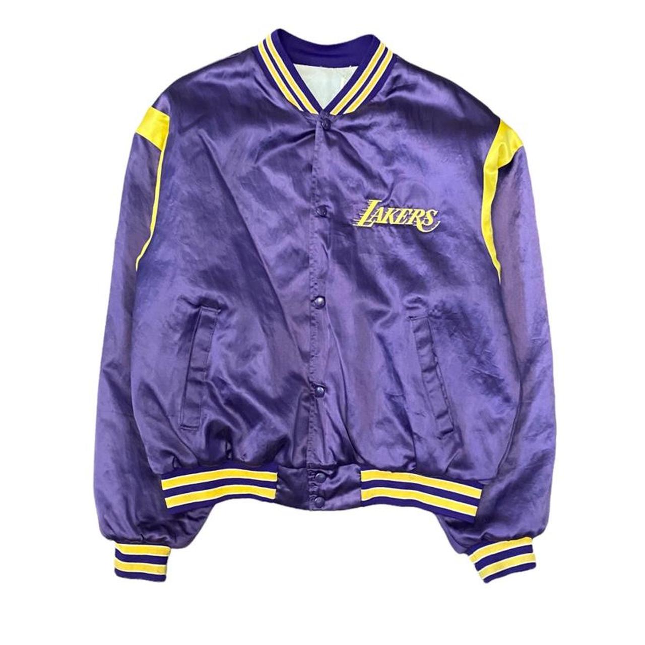 80s Lakers Los Angeles Satin Jacket