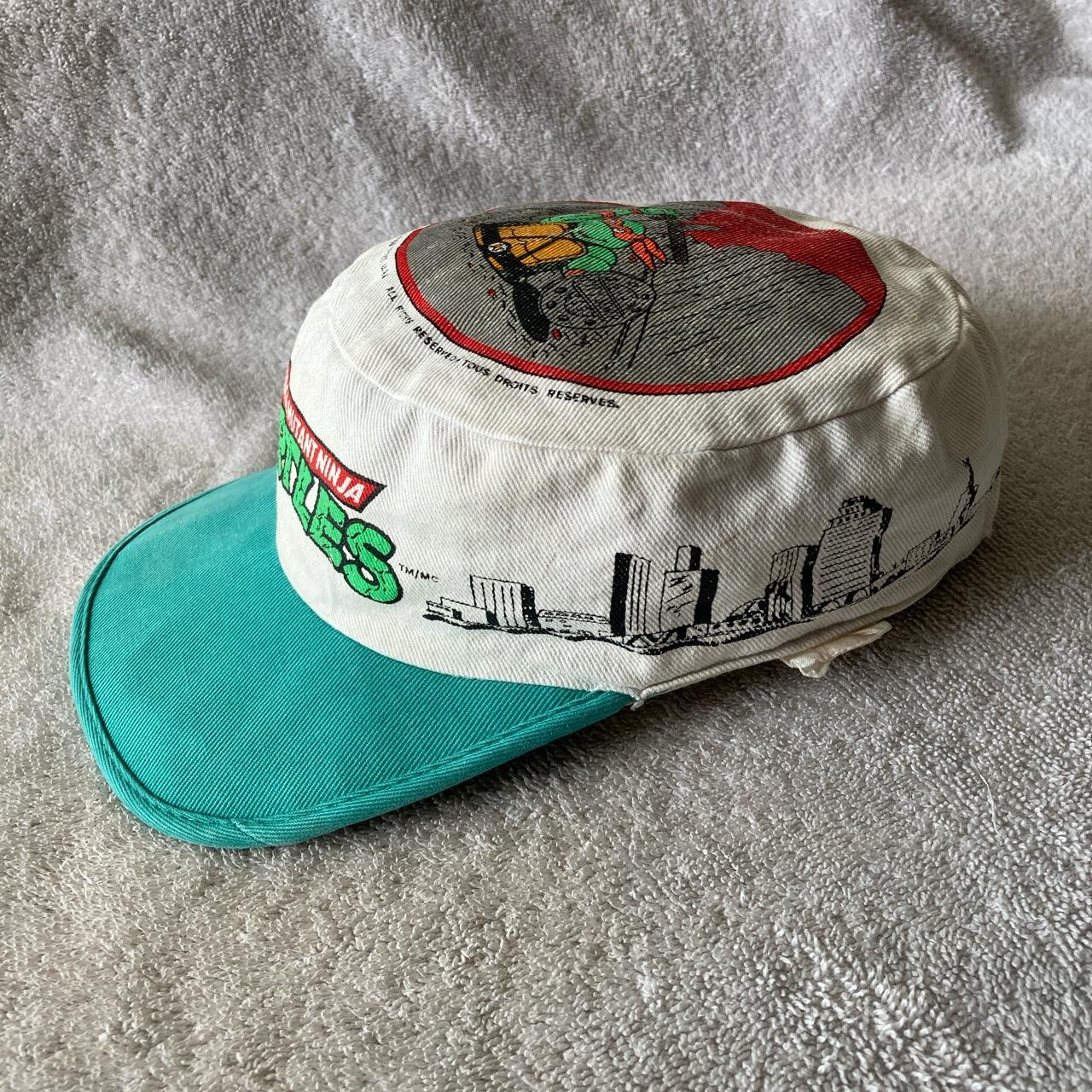 VINTAGE 1990 / 80 TMNT TEENAGE MUTANT NINJA TURTLES HAT CAP BOYS YOUTH