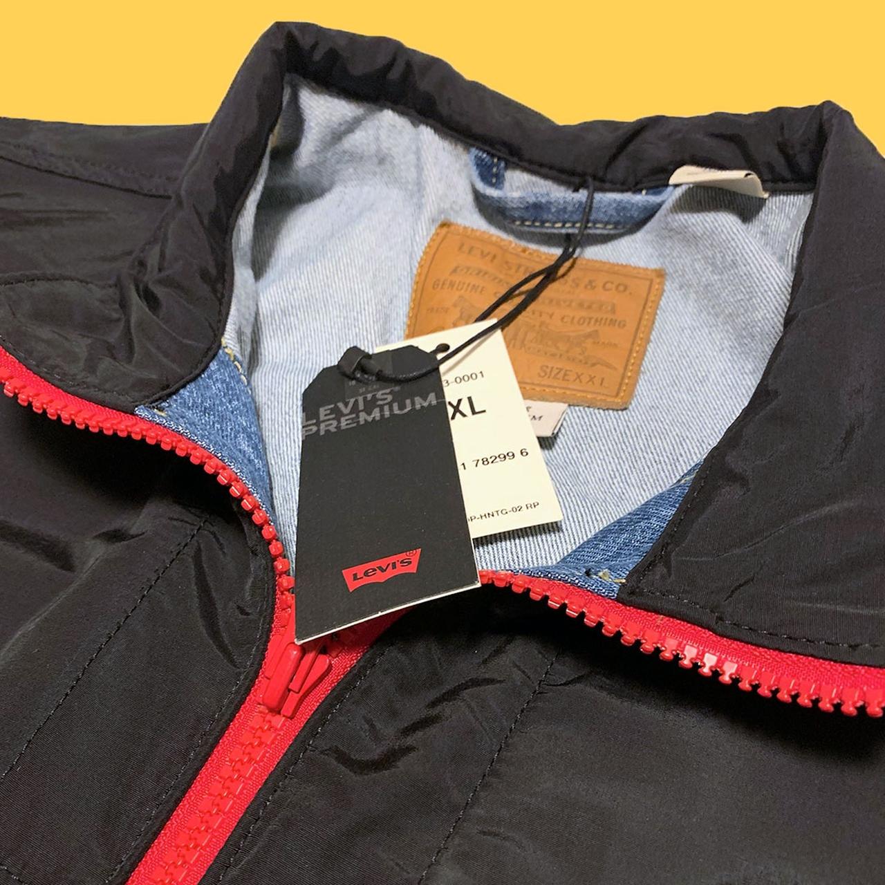 Levis mockneck trucker clearance jacket