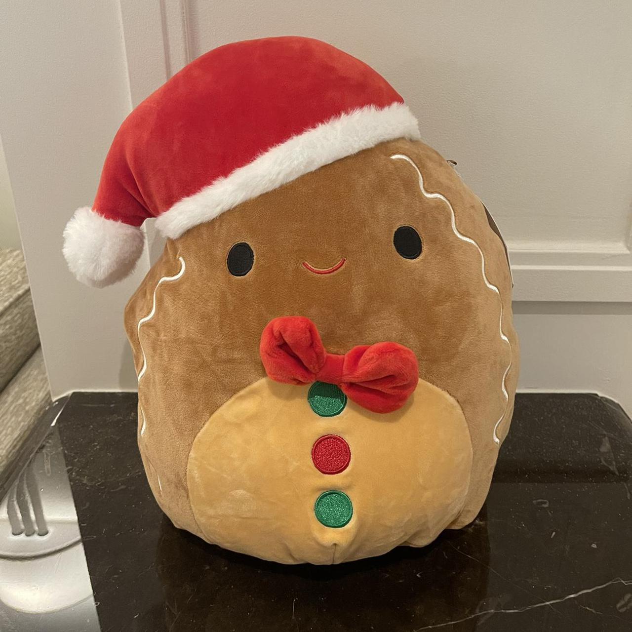 Squishmallow 12 Inch Jordan the Gingerbread Boy Christmas Plush Toy - Owl &  Goose Gifts
