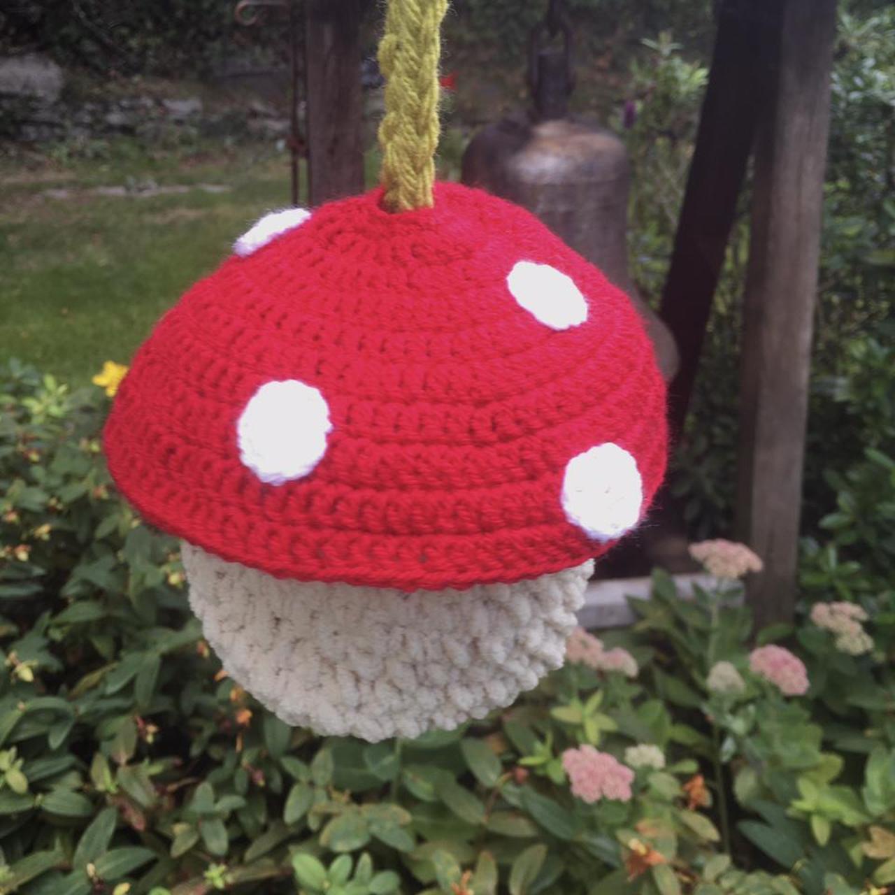 CUSTOM COLOR Handmade Crochet Mushroom