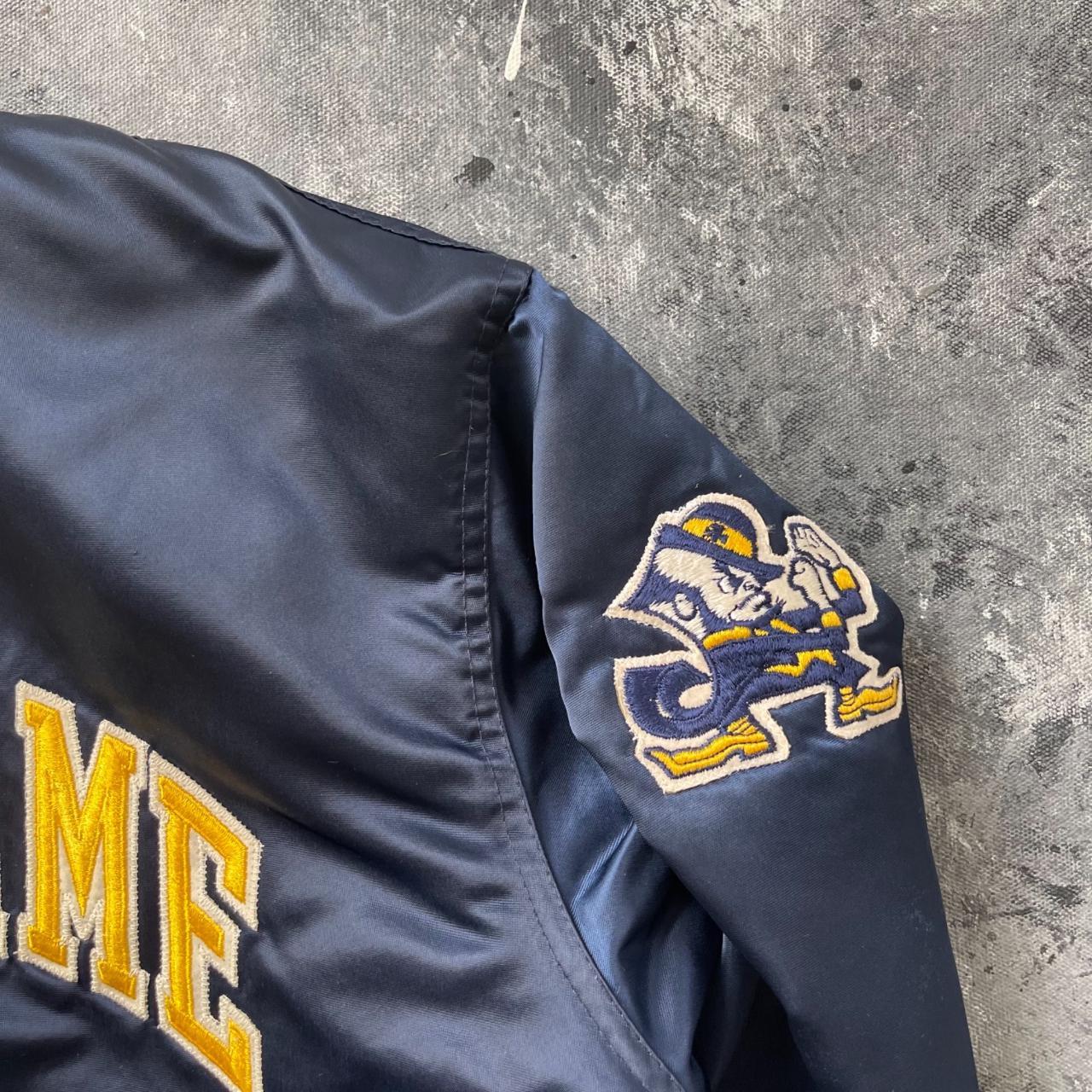 Starter Men's Navy and Yellow Jacket (3)
