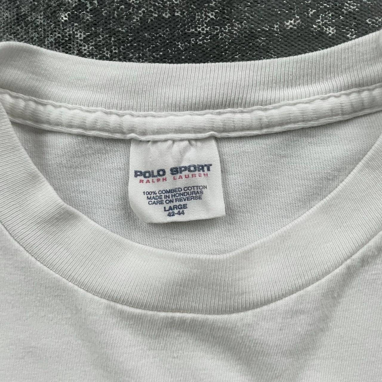 Polo Sport Men's White T-shirt (4)