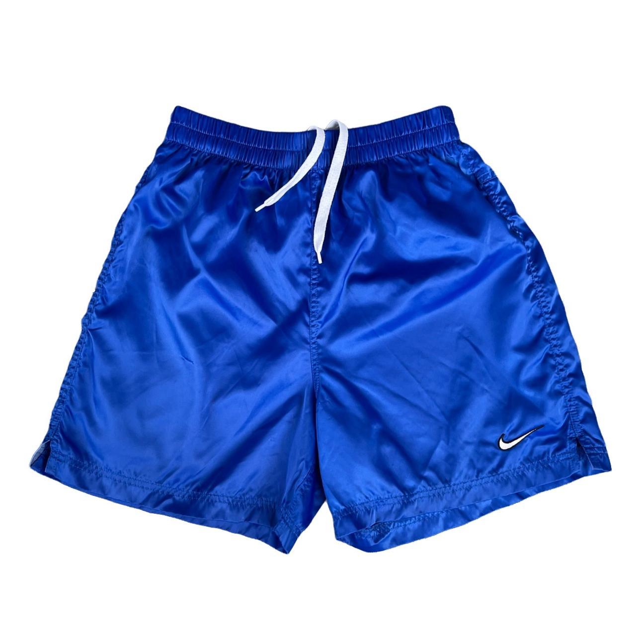 blue nike shorts