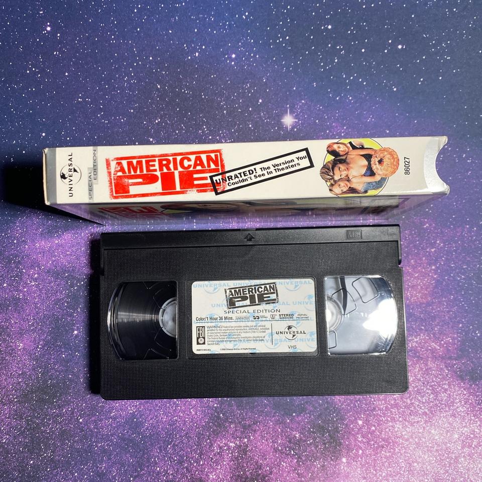 𝙰𝚖𝚎𝚛𝚒𝚌𝚊𝚗 𝙿𝚒𝚎 1999 VHS Jim (Jason Biggs) and... - Depop