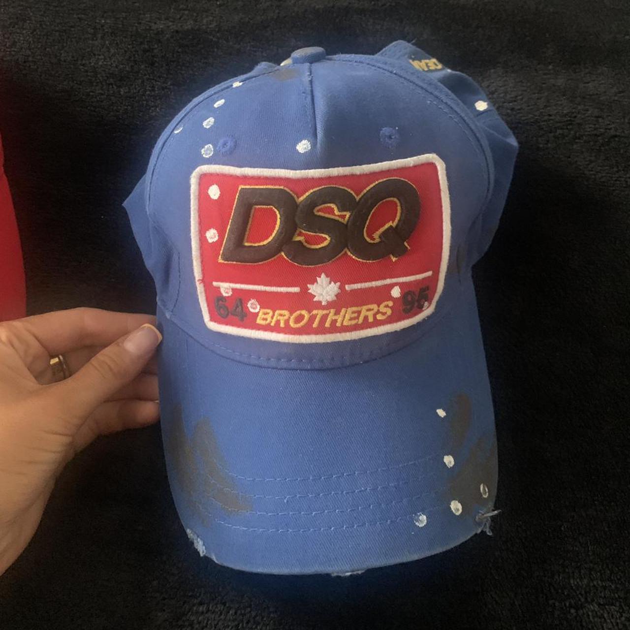 dsquared cap blue