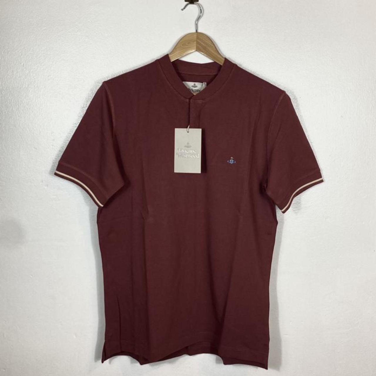 Vivienne westwood burgundy clearance polo