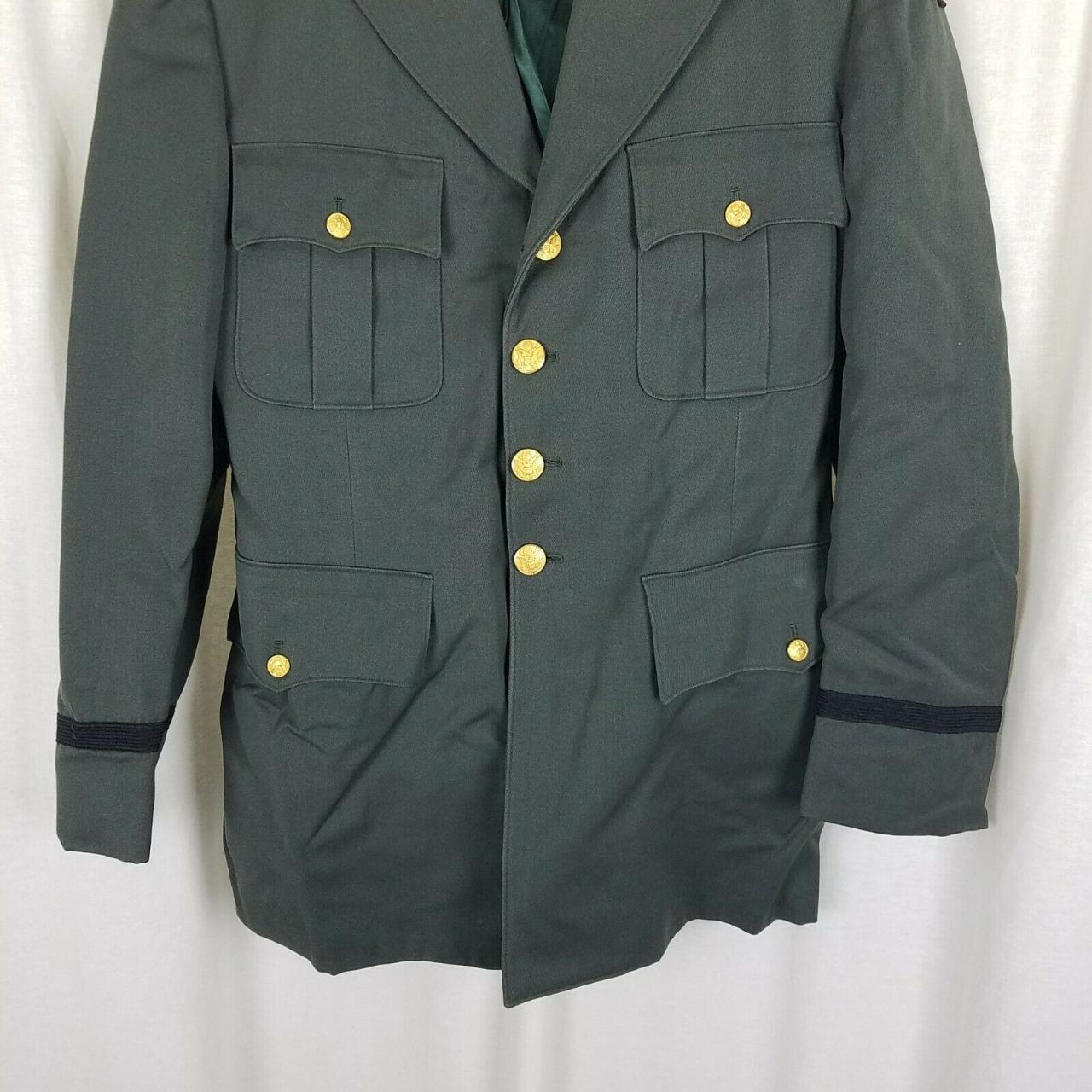 Irving L. Wilson US military uniform jacket with... - Depop